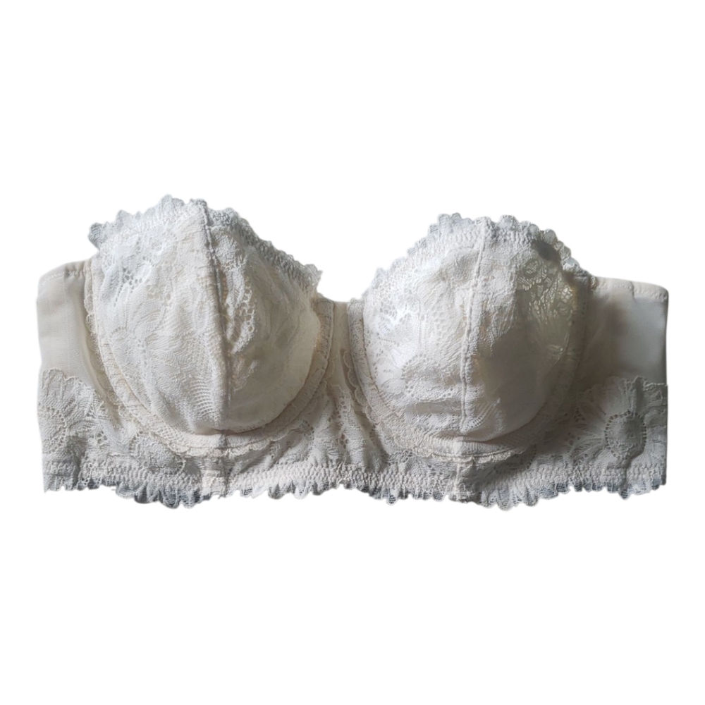 Aerie Cream Lace Bra